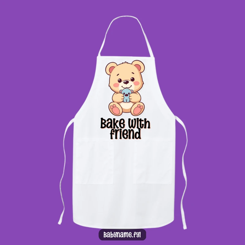 Funny Teddy Bear Apron - Add Charm to Your Kitchen with Playful Innocence