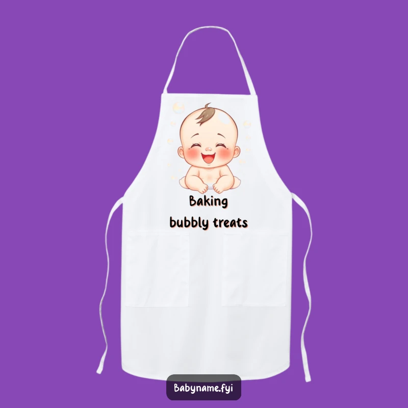Funny Splish Splash Apron: Bubble Baby - Cute Funny Gift