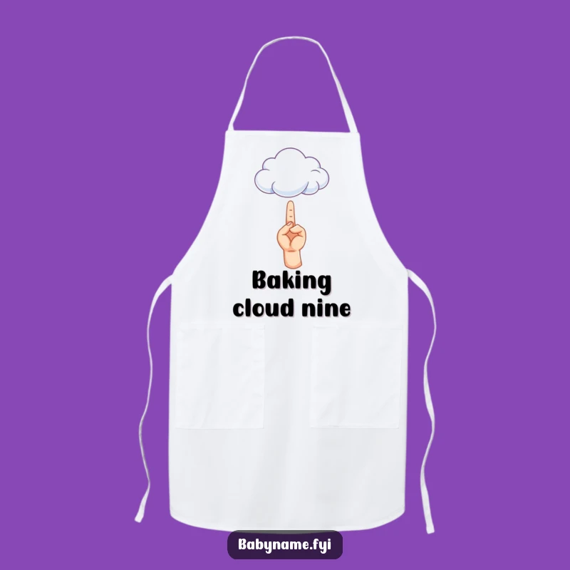 Funny Chef's Dream Apron: Tiny Hand Cloud - Whimsical Funny Gift