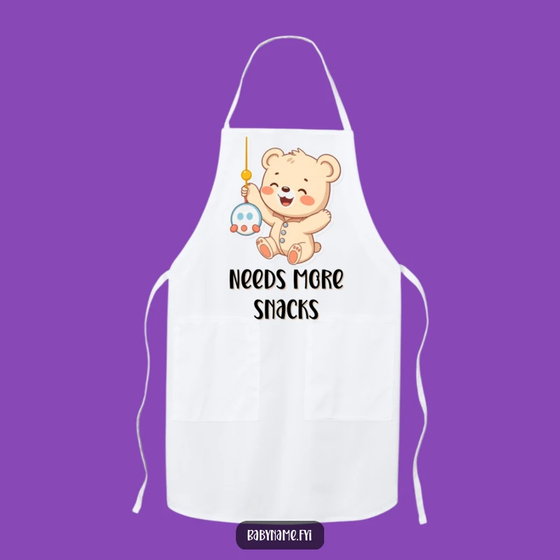 Funny Baby Bear Cub Onesie Apron: Kitchen Fun for a Hilarious Cooking Gift