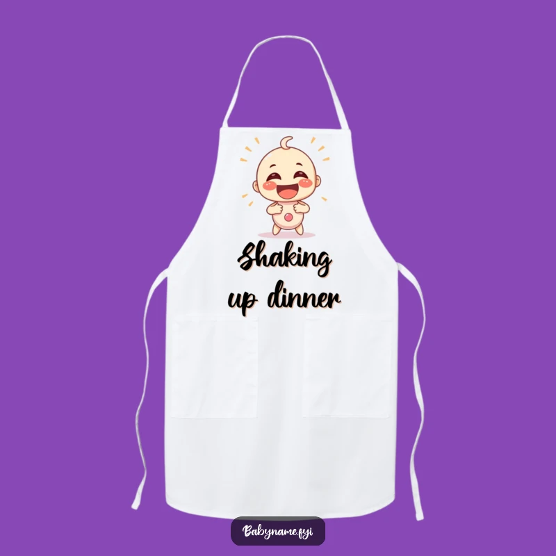 Funny Shaking Rattle Apron - Kitchen Fun for the Joyful Cook
