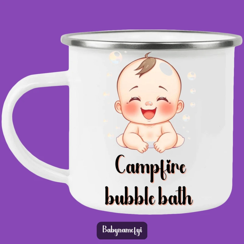 Funny Adventure Mug: Bubble Baby - Fun Outdoor Funny Gift