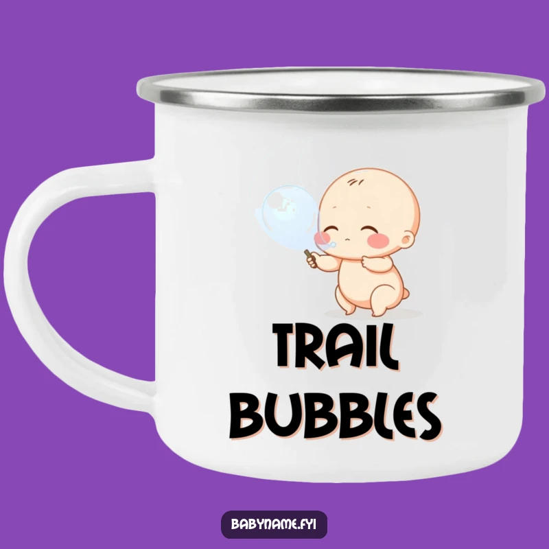 Funny Camp Baby Bubble Mug: Outdoor Fun with a Bubbly Twist