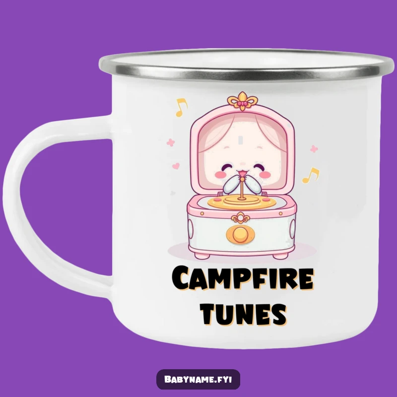 Funny Lullaby Music Box Camping Mug - Durable & Melodic Companion for Adventures