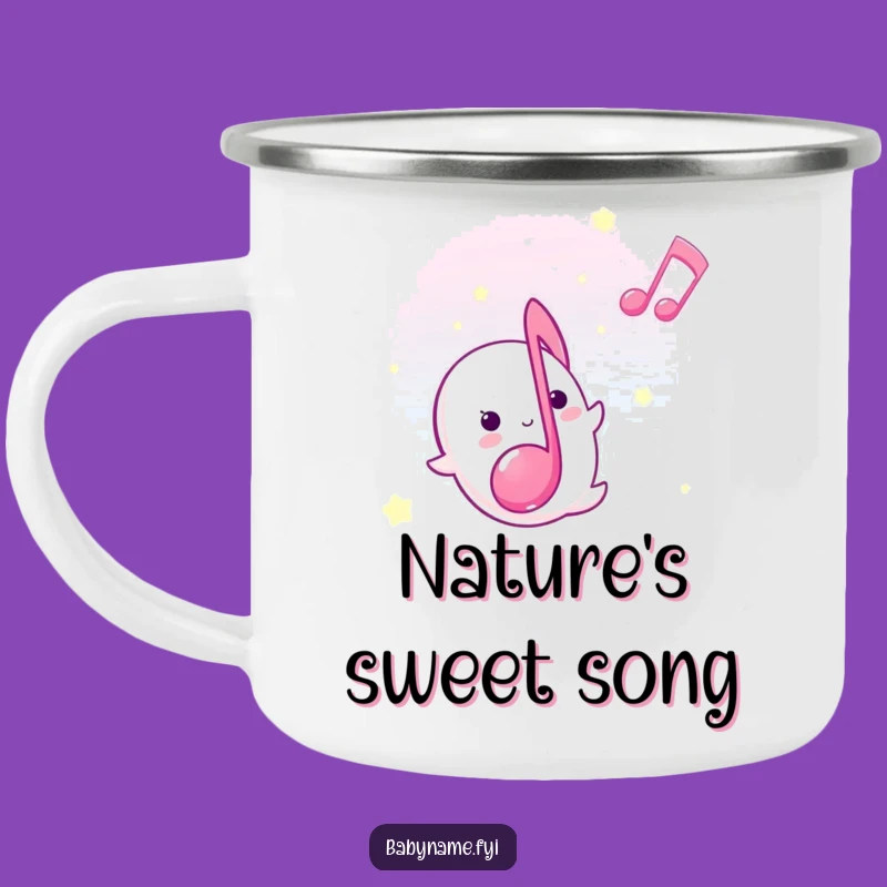 Funny Lullaby Note Camping Mug: Trail Tunes, Hilarious Outdoor Companion