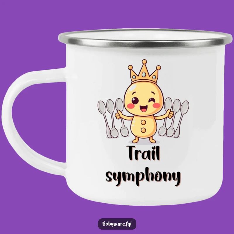Funny Rattle Conductor Camping Mug - Sip Your Adventure with Hilarious Music!
