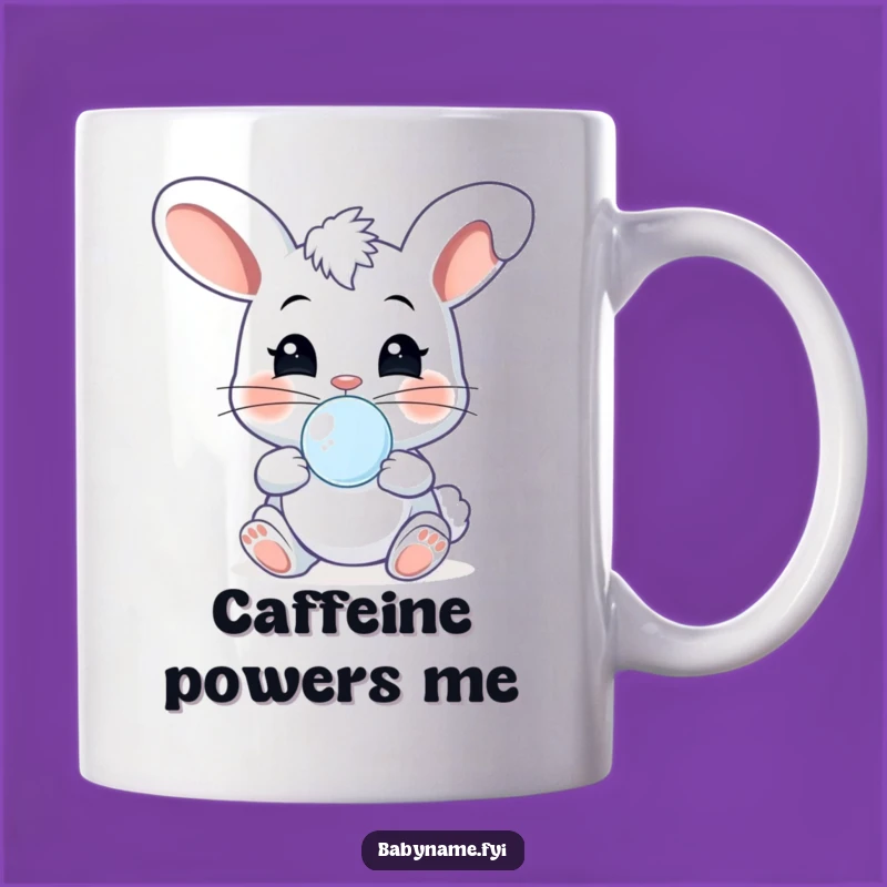 Funny Cheeky Baby Bunny Pacifier Mug: Giggling Cuteness for a Hilarious Gift