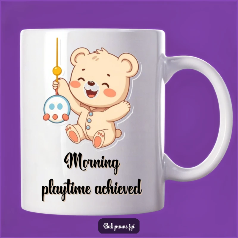 Funny Baby Bear Cub Onesie Mug: Adorable Sweetness for a Hilarious Gift