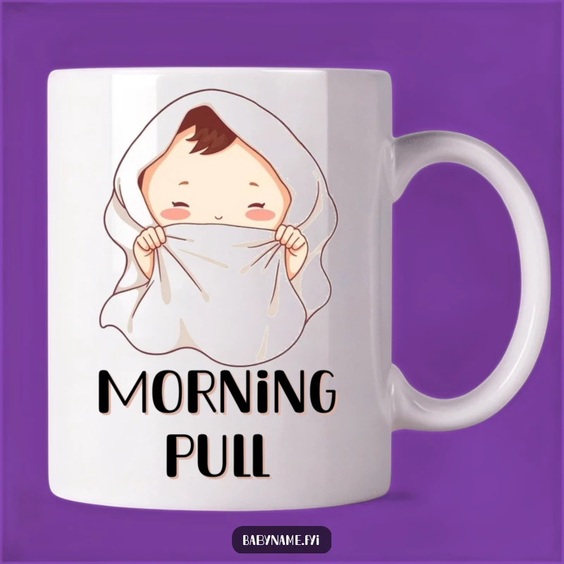 Funny Baby Blanket Mug: Tiny Hands Tug, Hilarious Parenting Humor