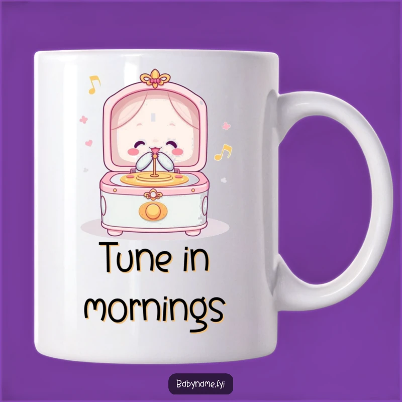 Funny Lullaby Music Box Mug - Whimsical Gift for Dreamers & Music Lovers
