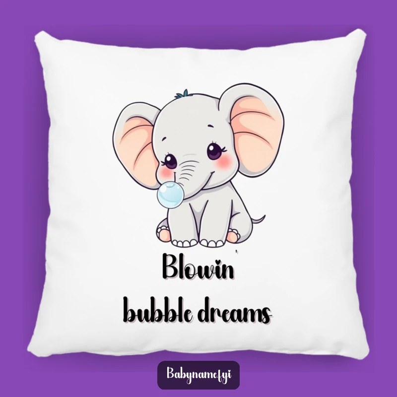Soft Funny Kawaii Baby Elephant Pillow: Huggable Cuteness and Hilarious Charm