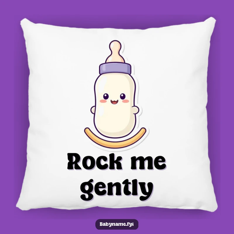Cozy Funny Baby Bottle Pillow: Comfort for Little Ones and Parents