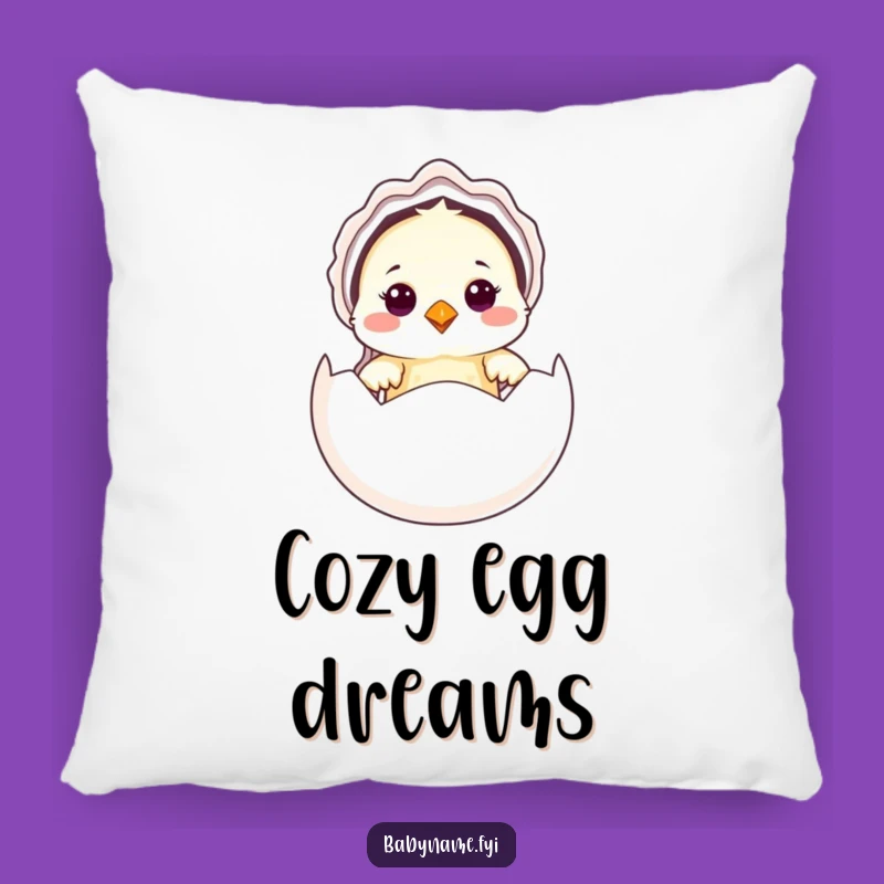 Funny Baby Bird Pillow: Adorable Chick Accent, a Hilarious Decorative Gift!