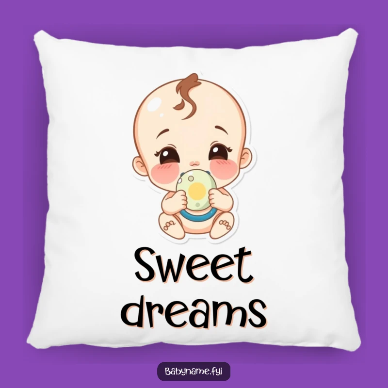 Funny Baby Pacifier Pillow: Cozy Comfort with a Giggling Smile
