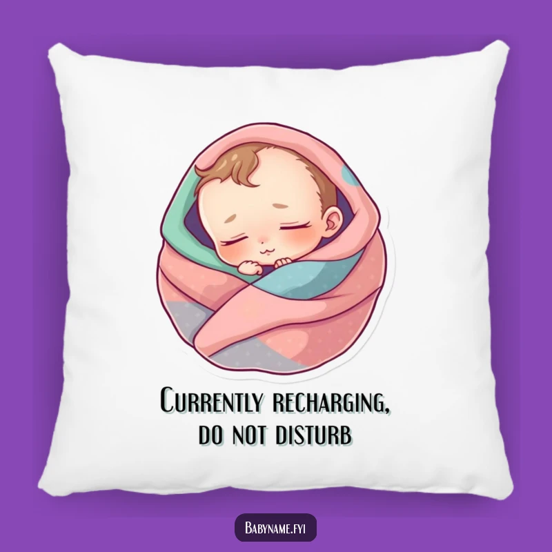 Funny Baby Sleep Pillow: Soft, Plush Character Comfort for Cozy Nights