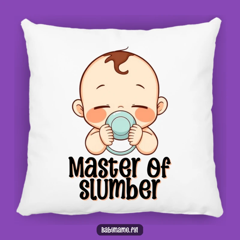 Funny Dreamy Pillow: Sleepy Baby Accent - Comfy Funny Gift