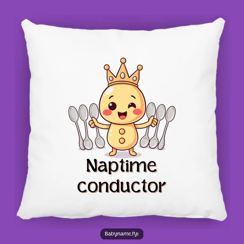 Funny Rattle Conductor Pillow - Cozy Up with this Hilarious Musical Decor!