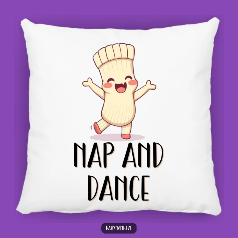 Comfy Funny Baby Sock Pillow - Soft Comfort with a Silly Dancing Touch