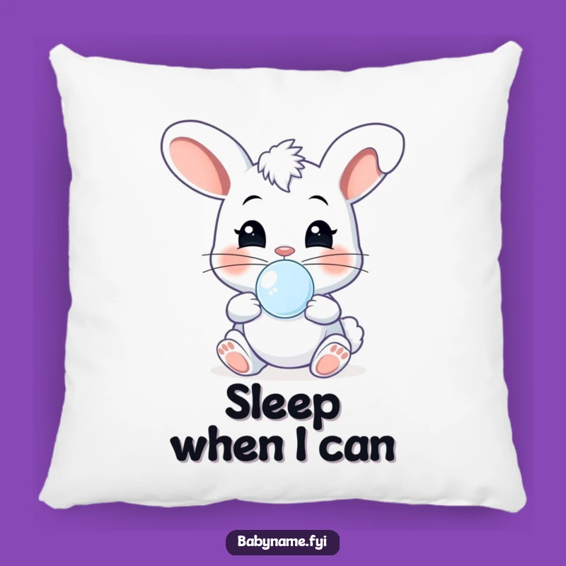 Soft Funny Baby Bunny Pillow: Cuddly Comfort and Giggling Charm
