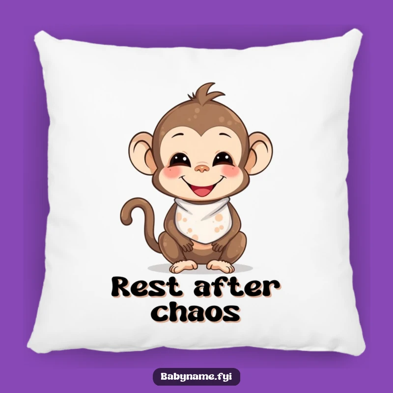 Soft Funny Baby Monkey Pillow: Cuddly Comfort and Playful Mess