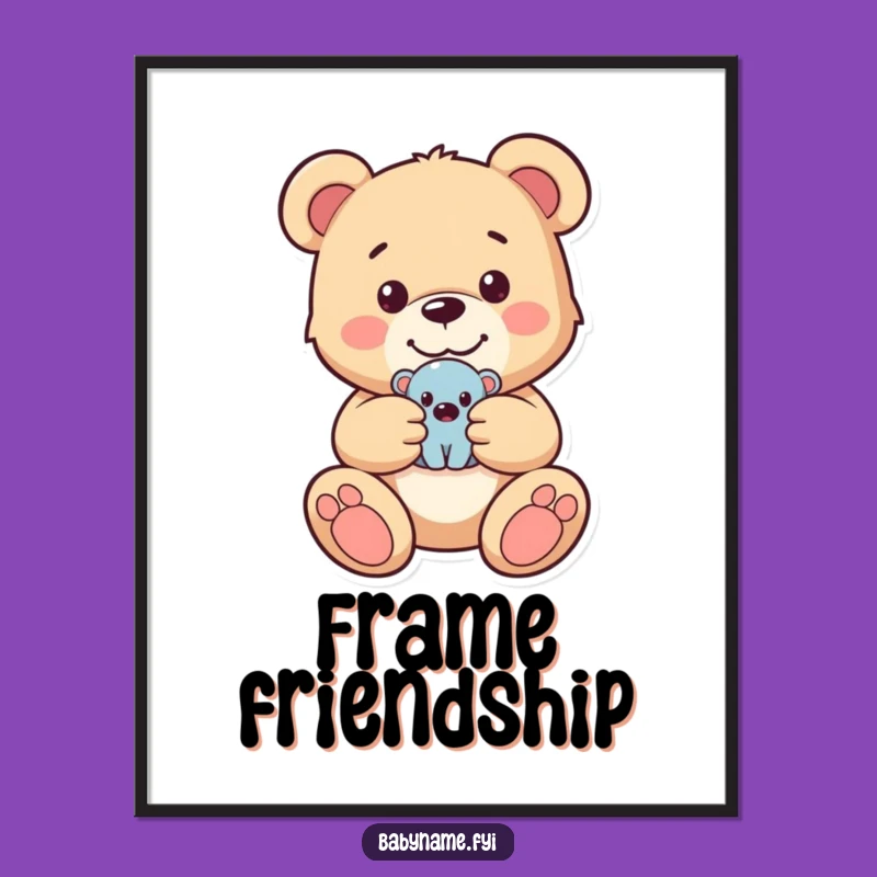 Funny Teddy Bear Digital Art - Instant Download for Adorable & Nostalgic Decor