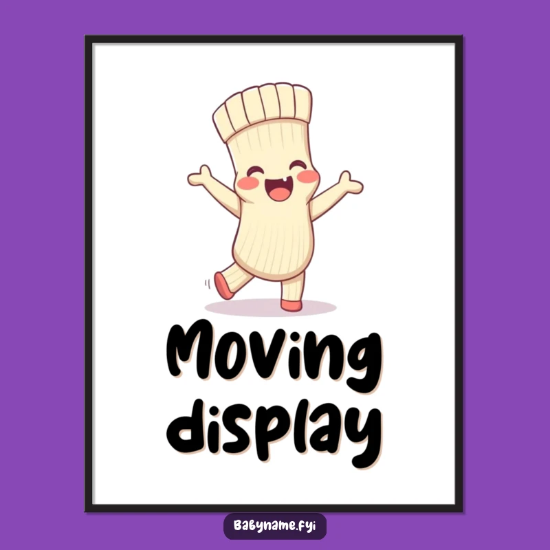 Funny Baby Sock Digital Art - Instant Download for Playful & Adorable Decor