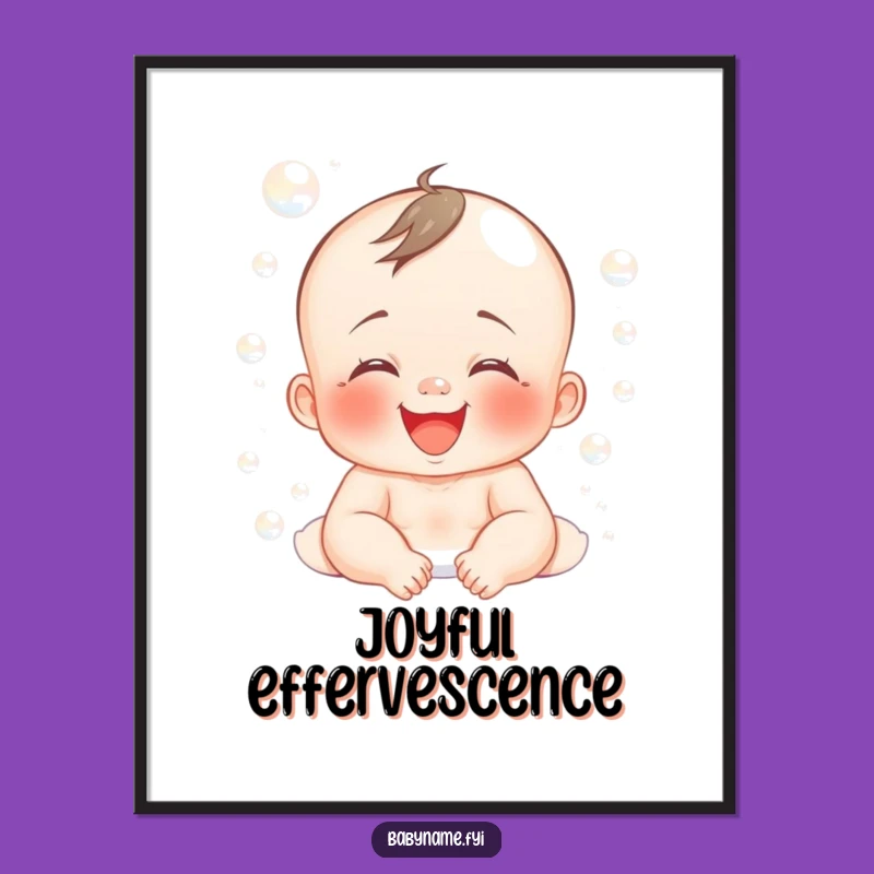 Funny Bath Time Wall Art: Baby Giggle Print - Instant Funny Gift