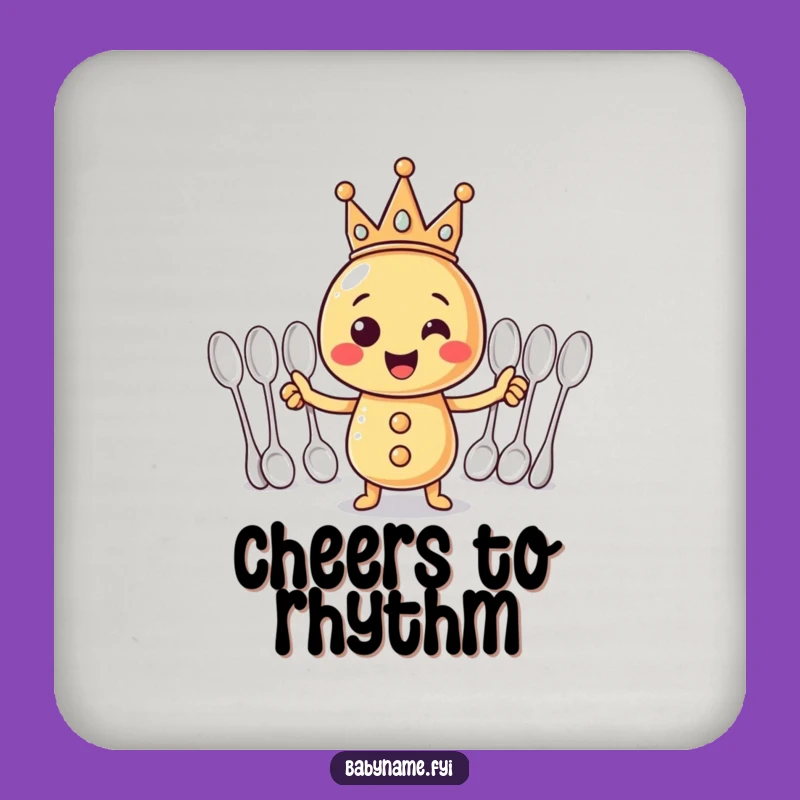 Funny Rattle Conductor Coaster - Protect Surfaces with Hilarious Musical Charm!