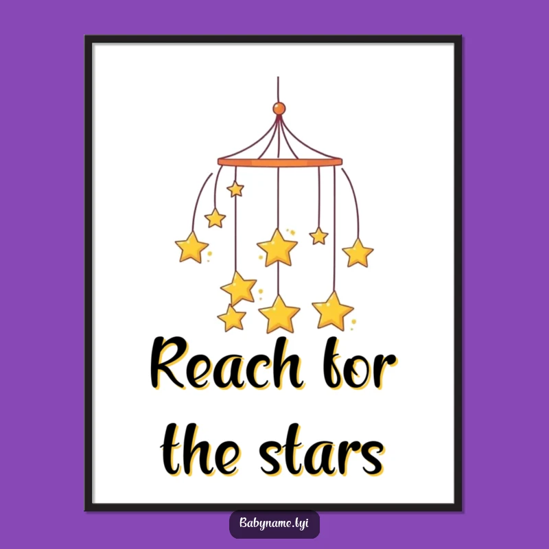 Funny Mobile Poster - Dreamy Art Print for Curious Spaces