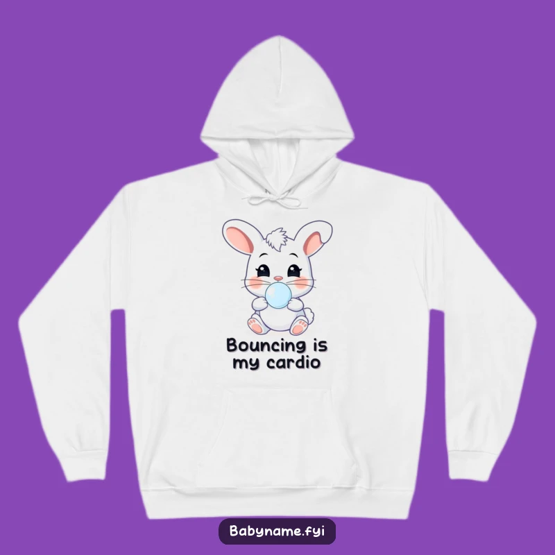 Cozy Funny Baby Bunny Hoodie: Warmth and Giggles for a Hilarious Gift