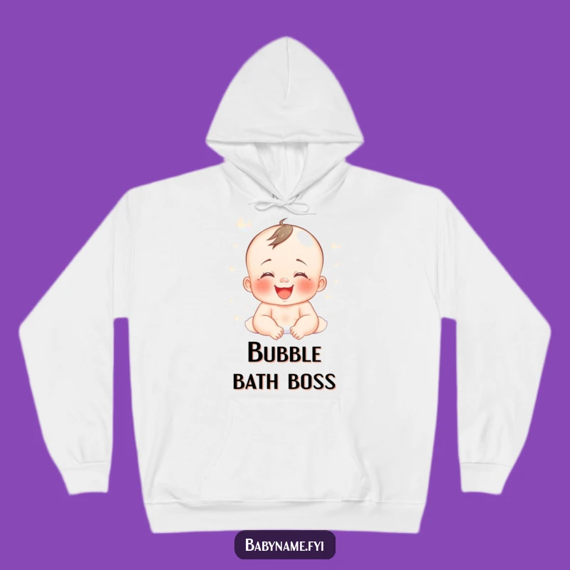 Cozy Funny Bubble Hoodie: Baby Giggle - Warm Funny Gift