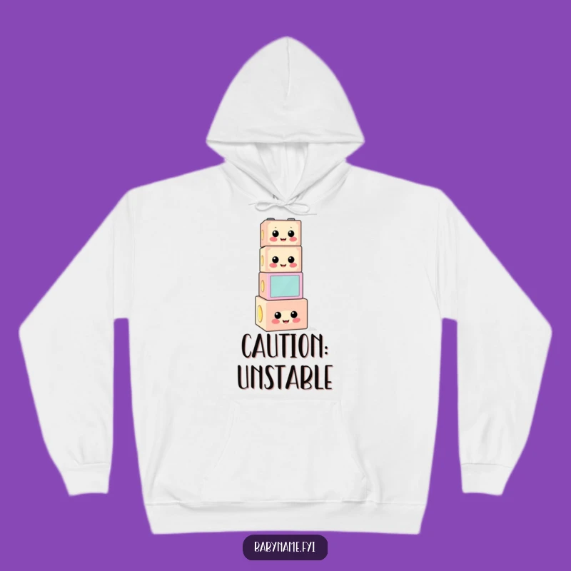 Funny Building Block Hoodie: Cozy & Cheerful, A Hilarious Warm Gift