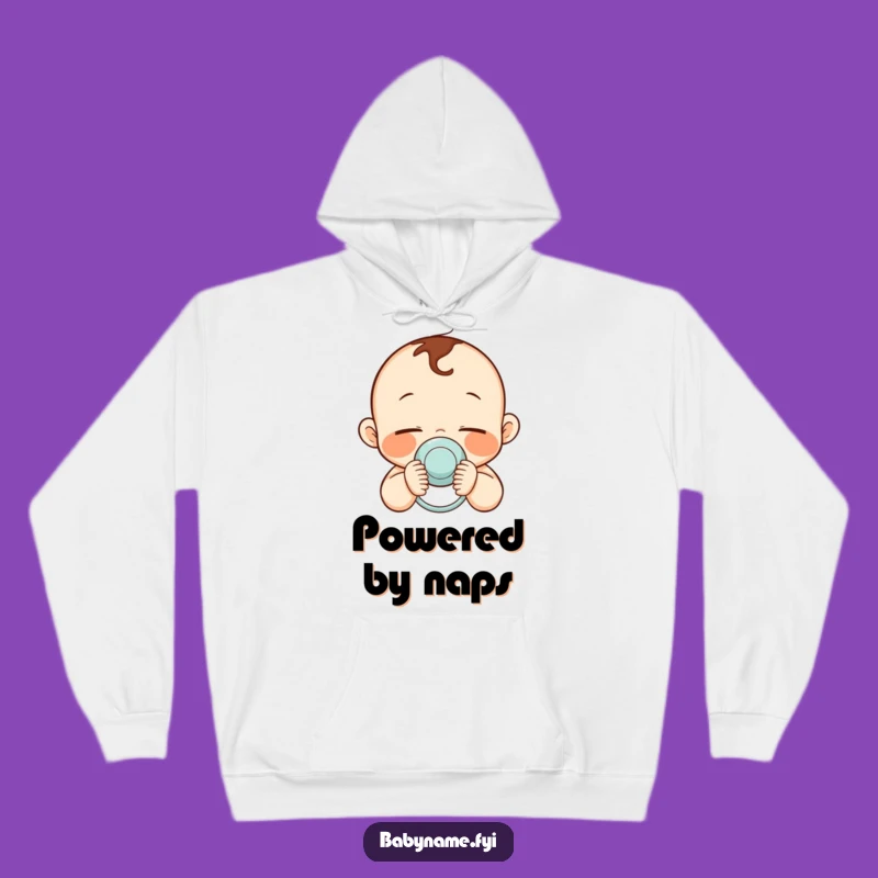 Cozy Funny Sleepy Baby Hoodie: Pacifier - Warm Funny Gift