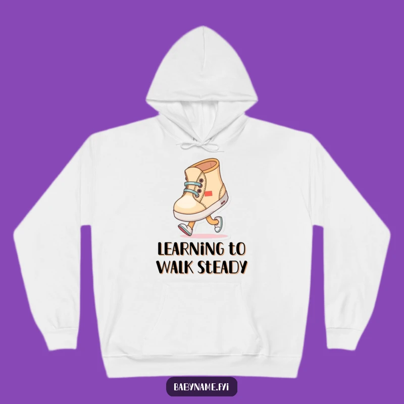 Cozy Funny Baby Shoe Hoodie - Warm First Steps Comical Gift Apparel