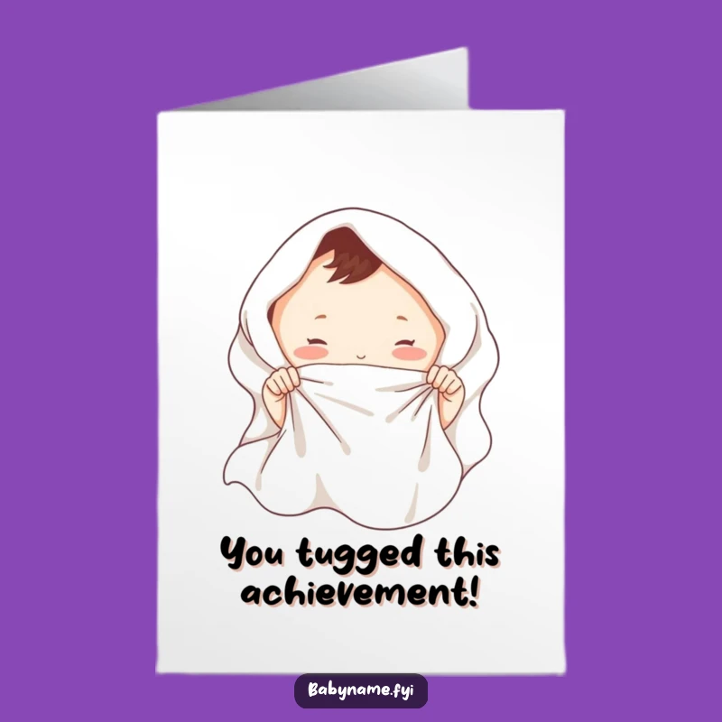 Free Printable Congrats Card: Baby Blanket Fun, Sweet Downloadable Gift!