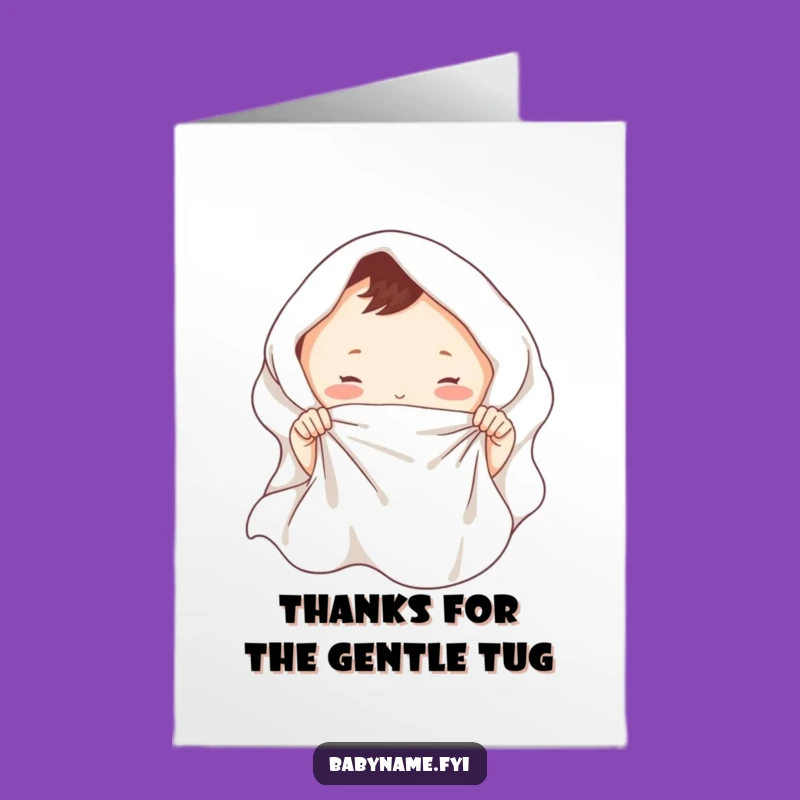 Free Printable Thank You Card: Baby Blanket Thanks, Cute Downloadable Gift!
