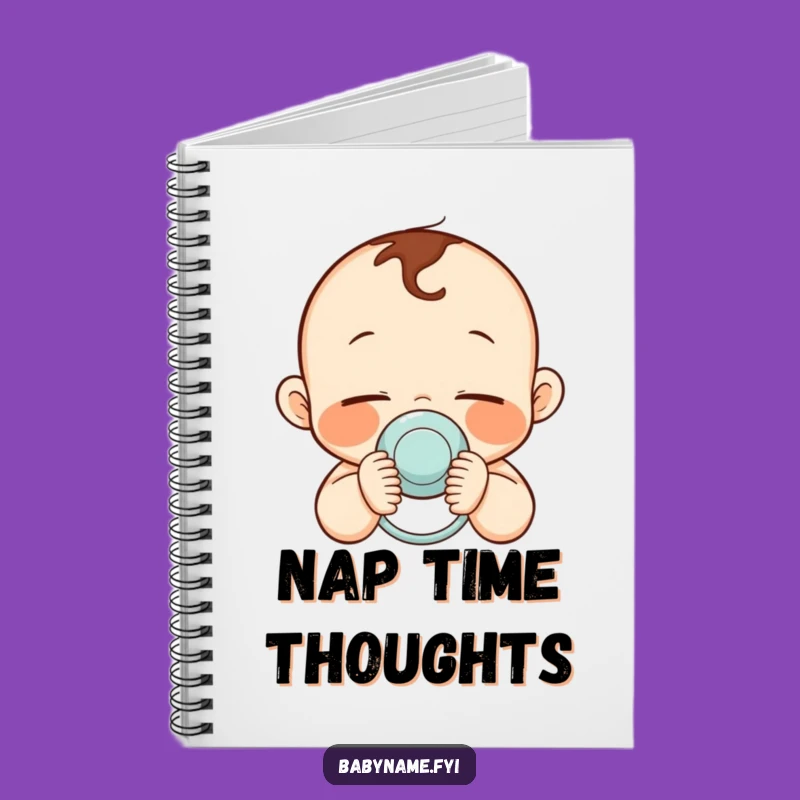 Funny Baby Sleep Journal: Pacifier Cover - Sweet Funny Gift