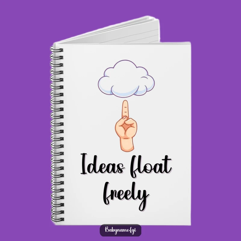 Funny Dream Journal: Tiny Hand Cloud Cover - Great Funny Gift