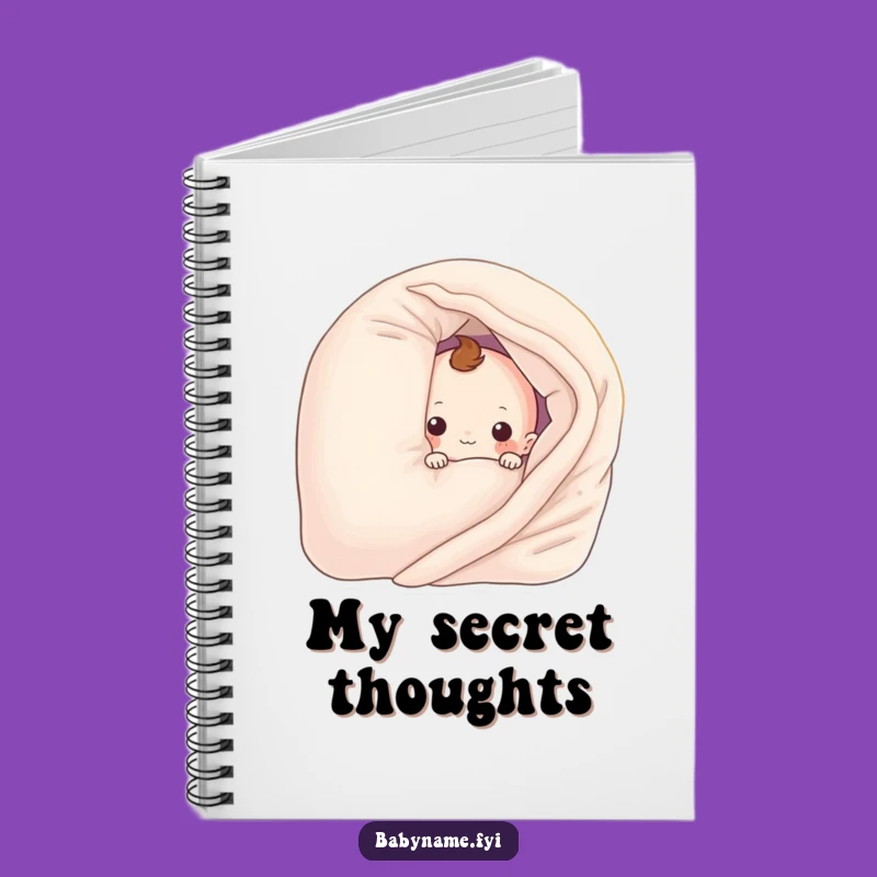 Funny Peek-a-Boo Blanket Notebook - Journal Your Playful Moments