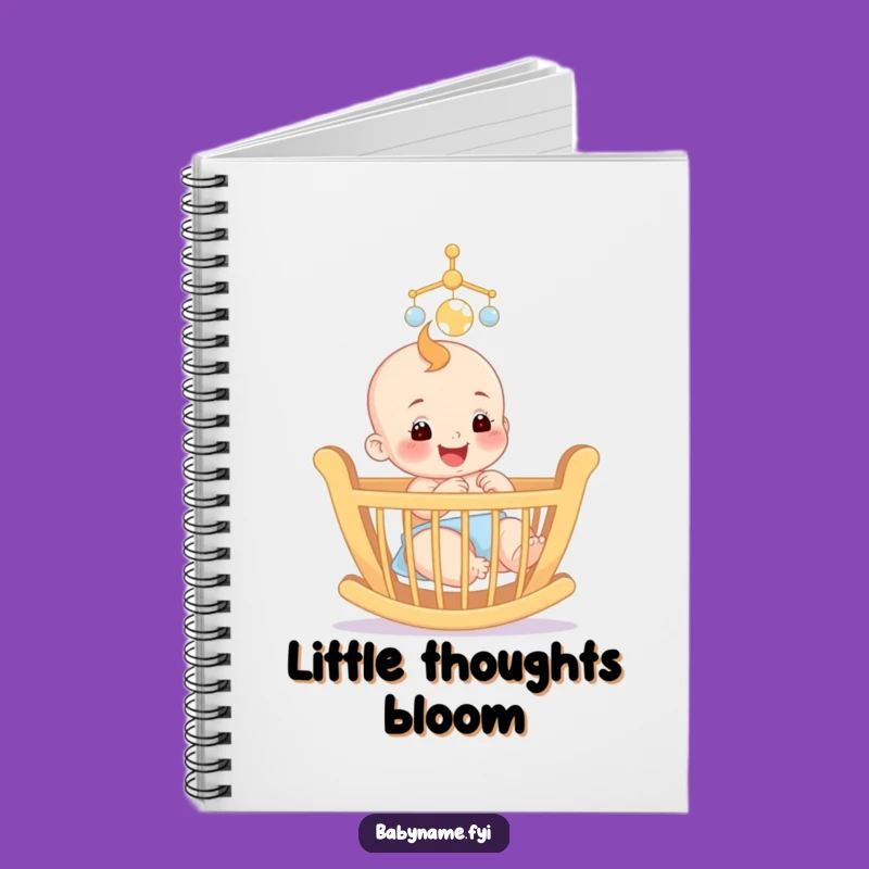 Funny Baby Mobile Notebook: Jot Down Memories with this Little Dreamer!