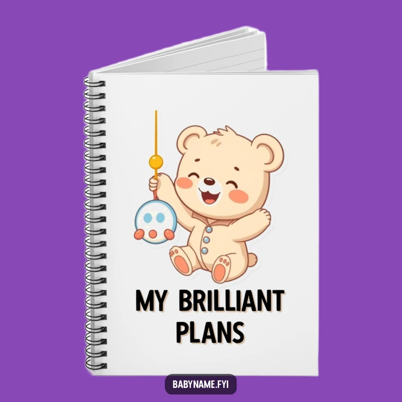 Funny Baby Bear Cub Onesie Notebook: Jot Down Ideas with Cute Humor