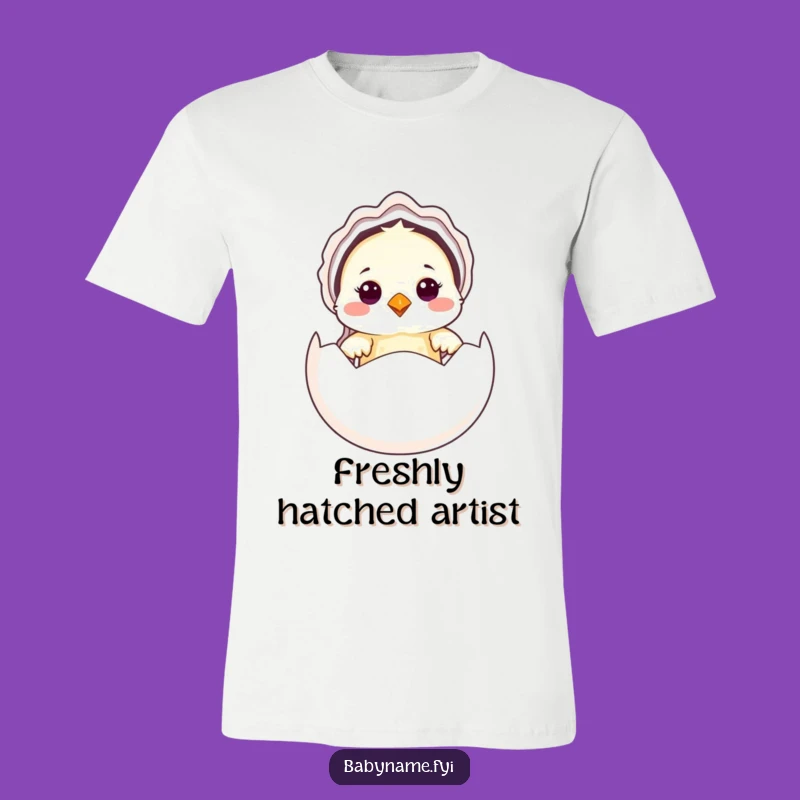 Funny Baby Bird T-Shirt: Adorable Bonnet Chick, a Hilarious Gift for Anyone!