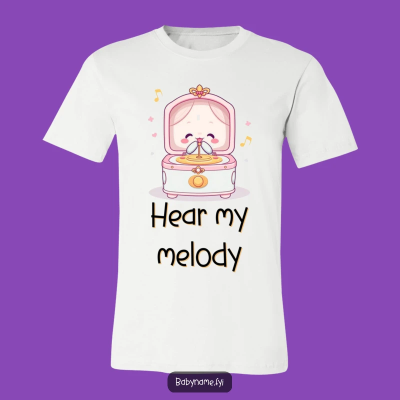 Funny Lullaby Music Box T-Shirt - Playful & Melodic Apparel for Happy Souls
