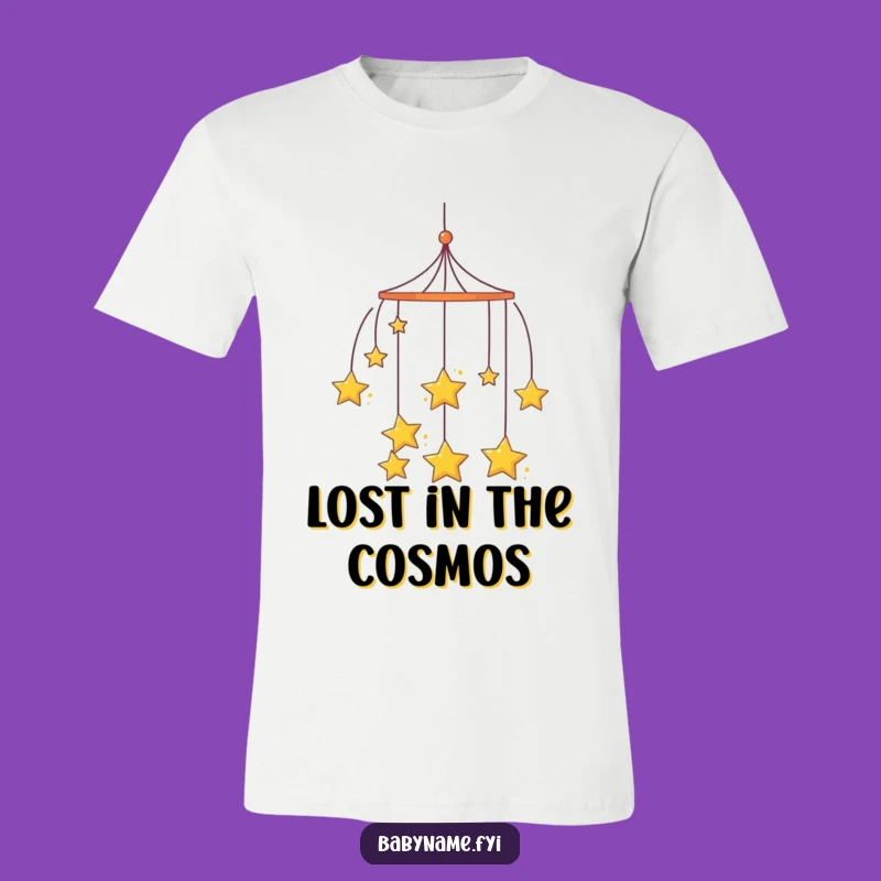 Funny Mobile T-Shirt - Curious Star Gazer Tee for Dreamers