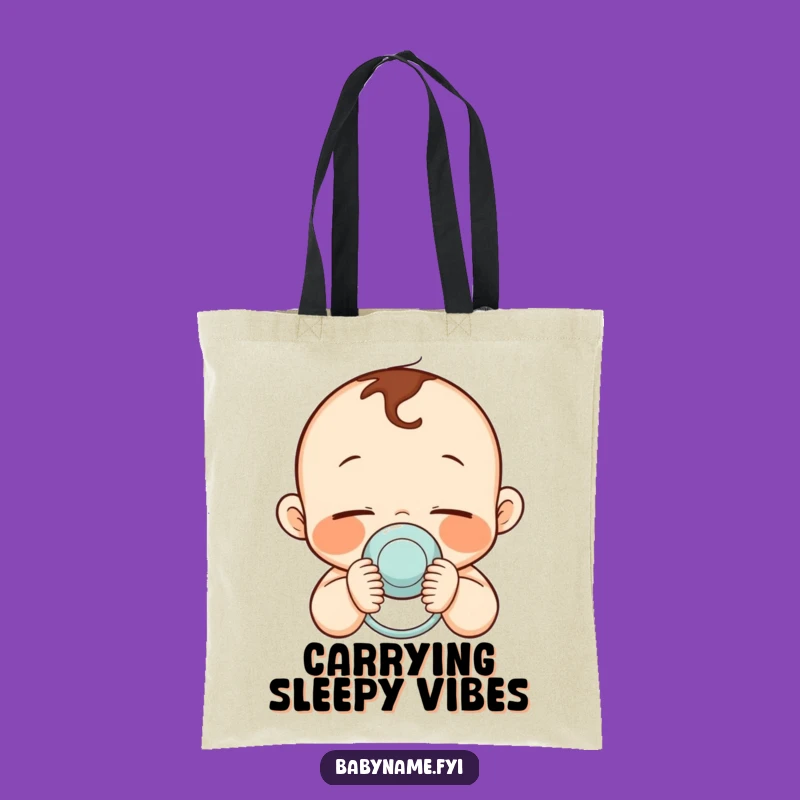 Funny Baby Nap Tote Bag: Pacifier - Practical Funny Gift