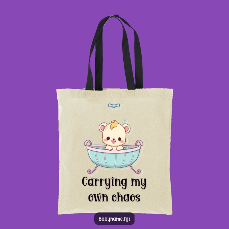 Funny Baby Animal Bouncing Tote: Carry Your Humor in Style
