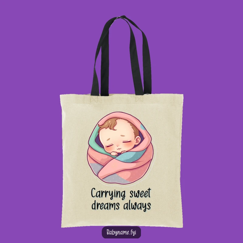 Funny Baby Blanket Tote Bag: Carry Your Essentials in Adorable Style