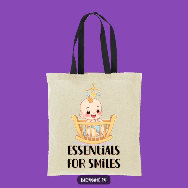 Funny Baby Mobile Tote Bag: Carry Baby Essentials with Joy, Perfect Gift!