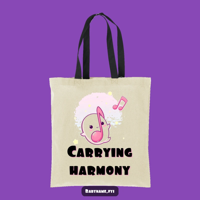 Funny Lullaby Note Tote: Carry Your Tune, Hilarious Music Bag