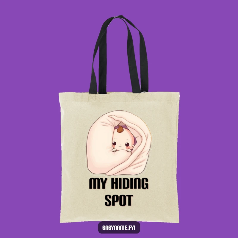 Funny Peek-a-Boo Blanket Tote Bag - Carry Your Playful Essentials